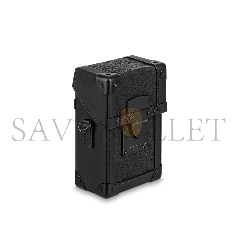 LOUIS VUITTON VERTICAL TRUNK WEARABLE WALLET MEN'S BAG 'BLACK' M82070 (17.5*10.7*6.8cm)